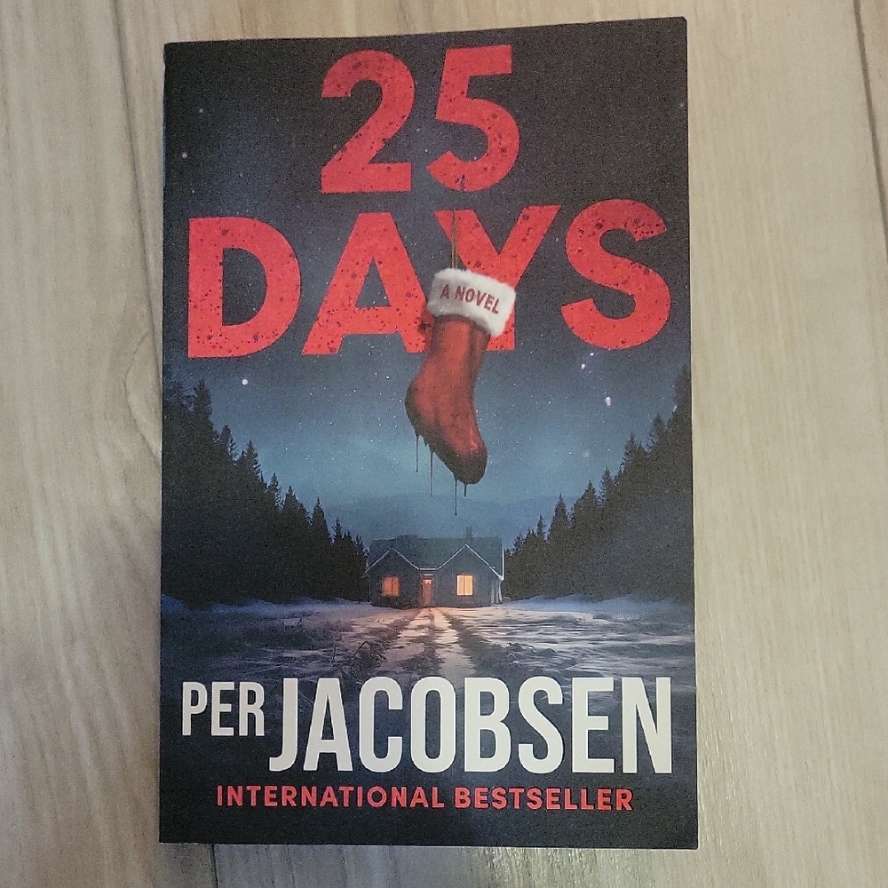 25 Days by Per Jacobsen - Red and Black Holiday Novel